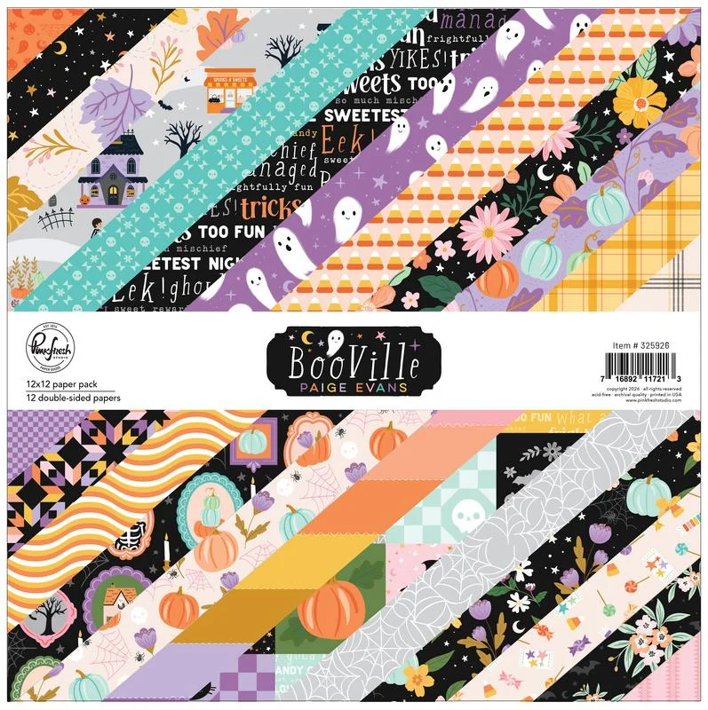 BooVille 12x12 Paper Pack