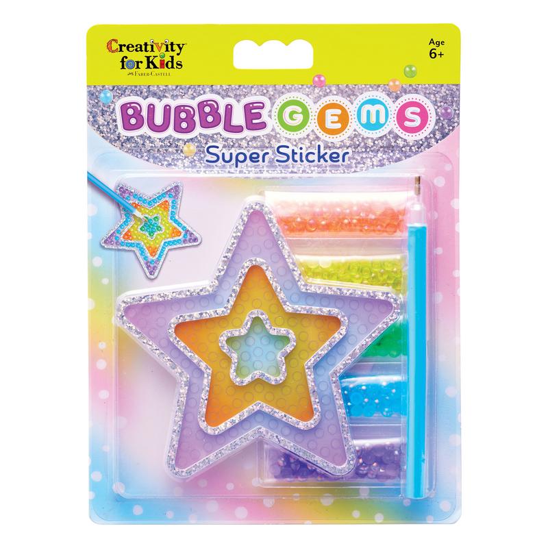 Star - Creativity for Kids Bubble Gems(TM) Super Sticker Kit