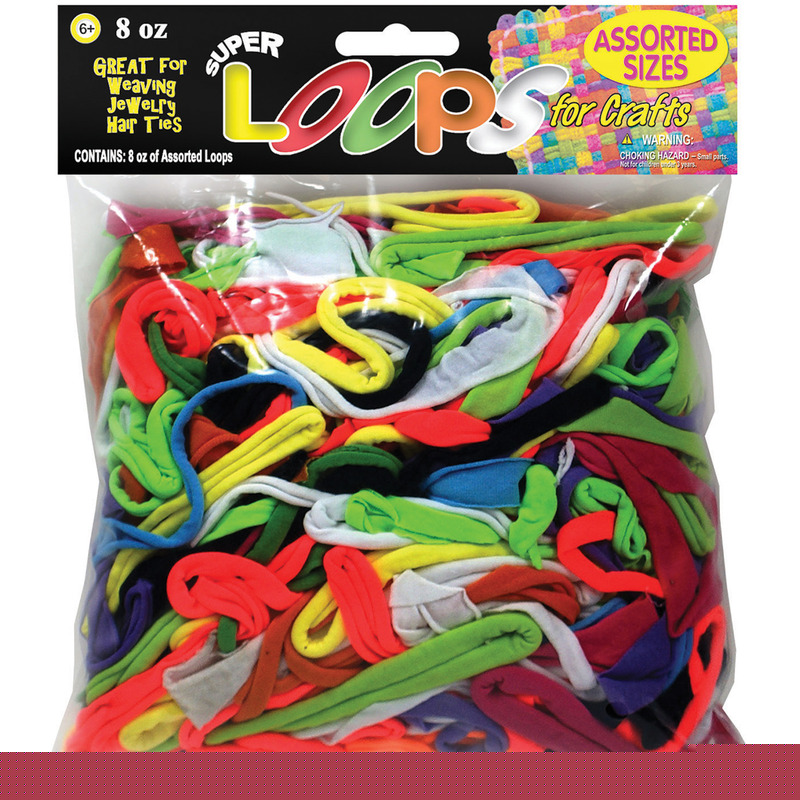 Assorted - Polyester Loops 8oz