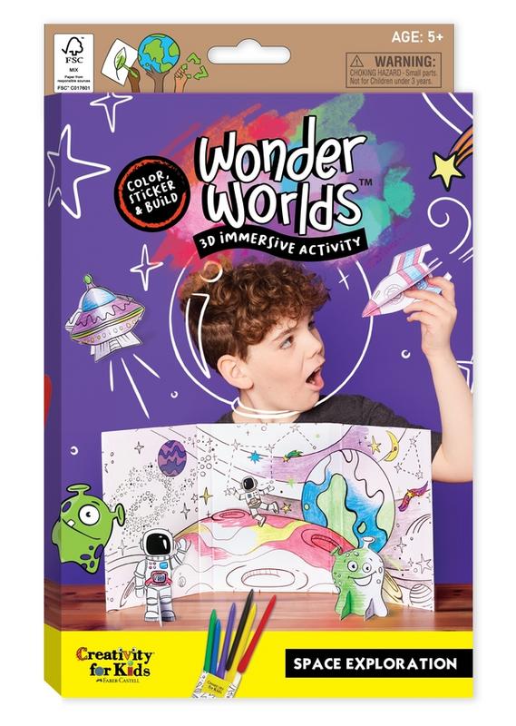 Wonder Worlds Space Exploration Craft Kit - Creativity For Kids
