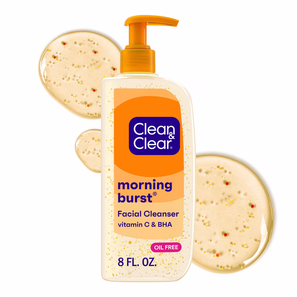 Clean & Clear Morning Burst Oil-Free Gentle Daily Acne Face Wash, 8 fl. oz