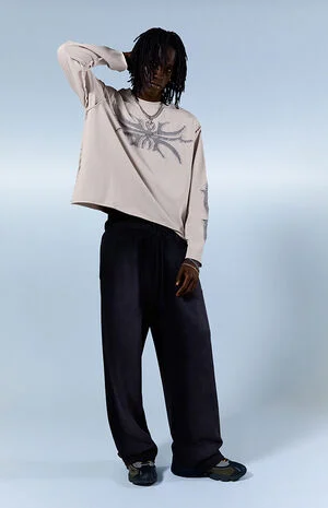 Pacsun Washed Fleece Extreme Baggy Sweatpants