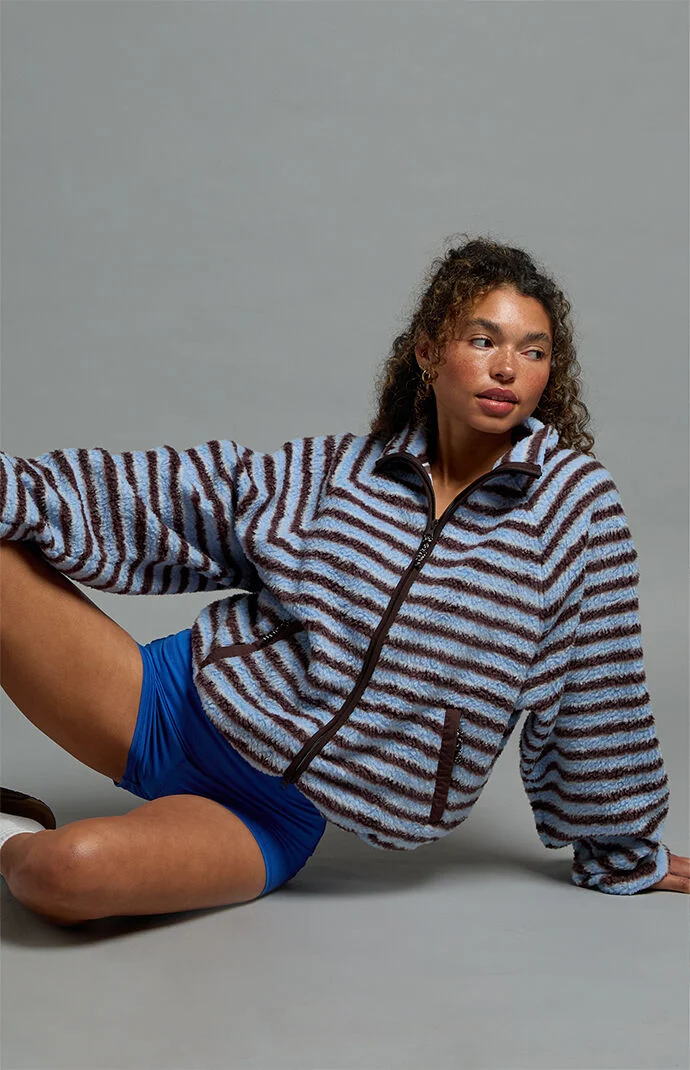 PAC 1980 Active Ski Fleece Printed Ripper Jacket