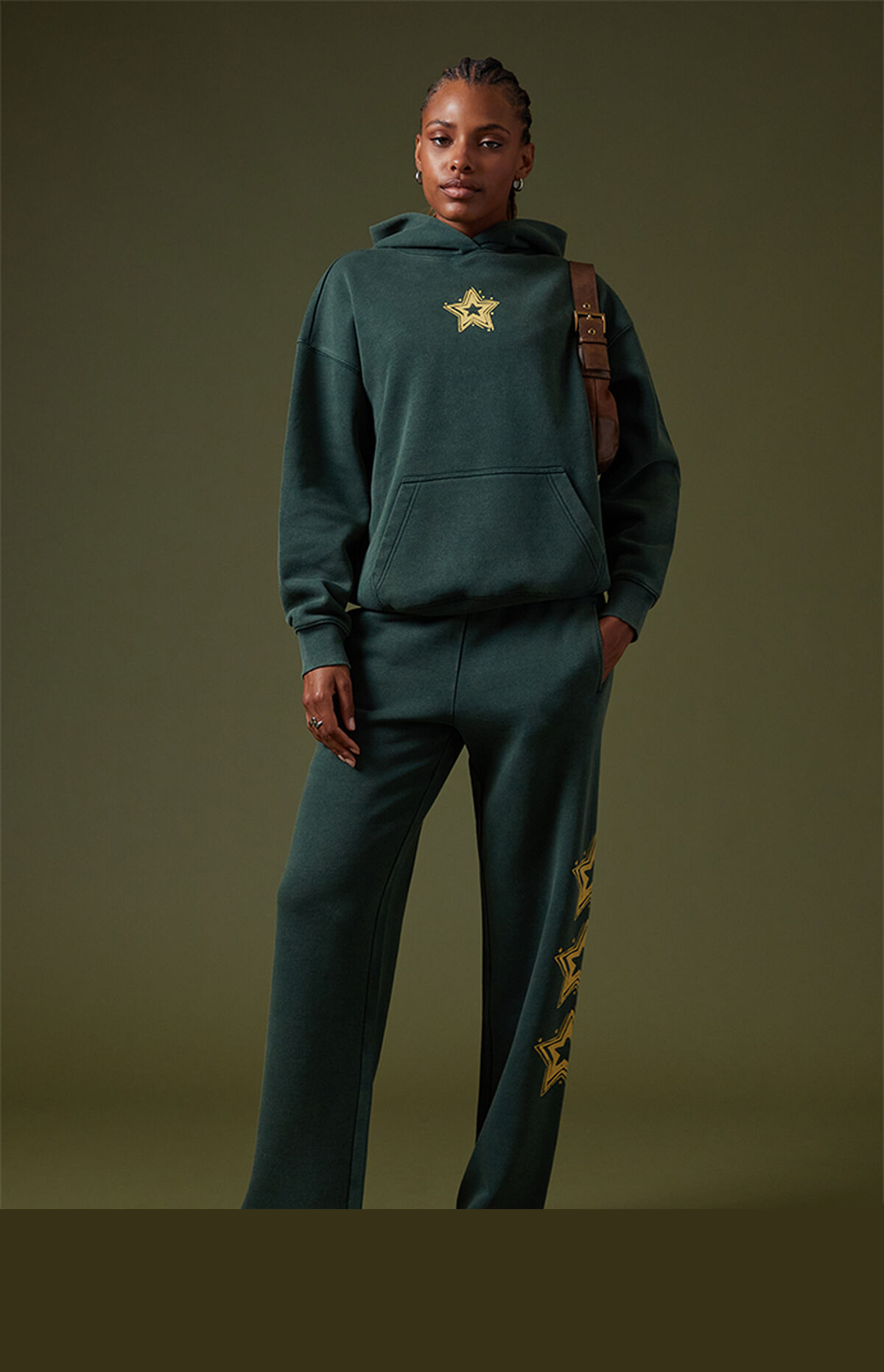 Pacsun Star Vintage Wash Hoodie